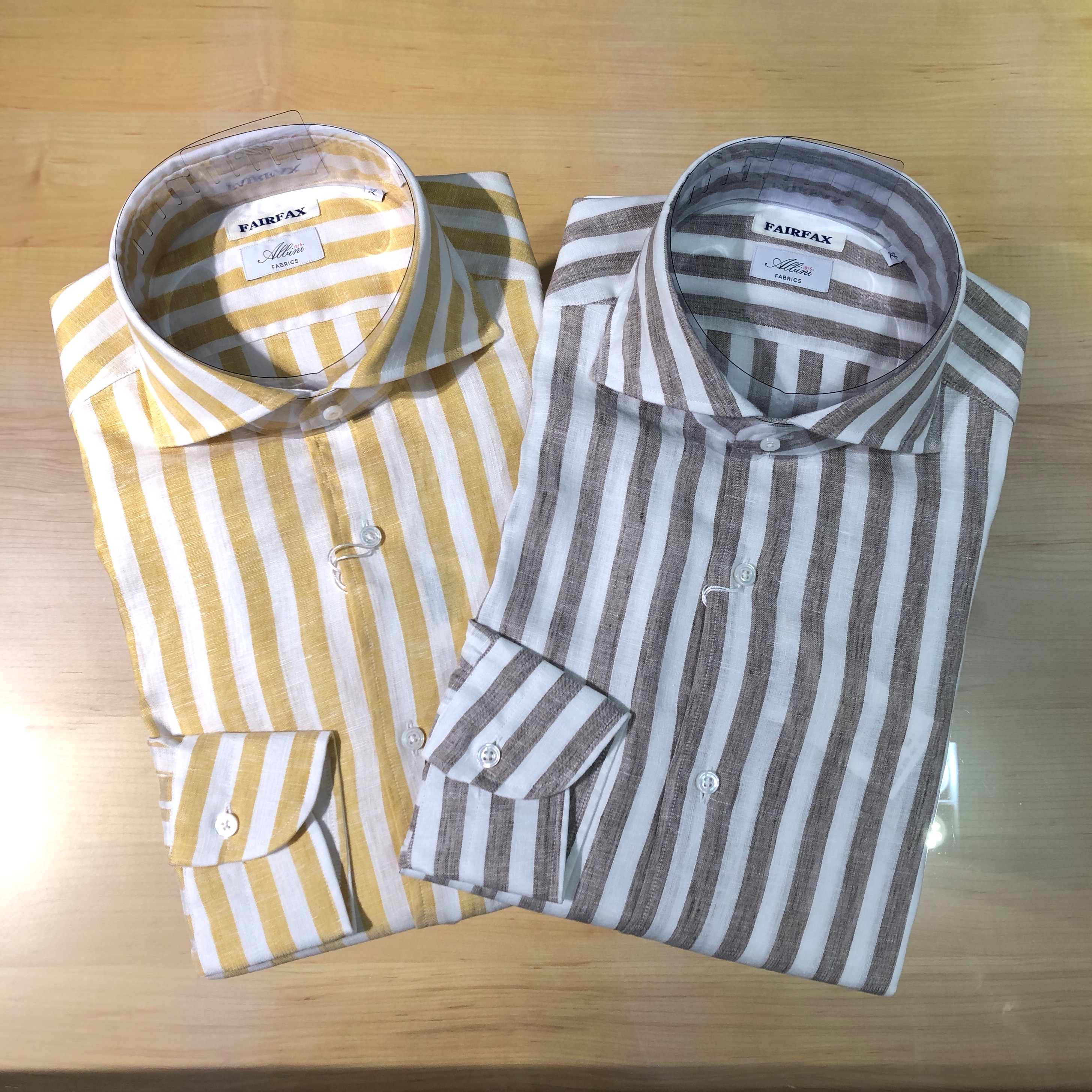 新品未使用品　FAIRFAX　シャツ　リネン　タグ付き