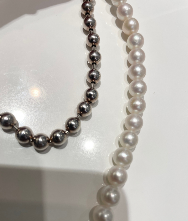 二次会スタイル】普段使いにも◎パール×チェーンネックレス | アイデクト | 大丸東京店公式 SHOP BLOG