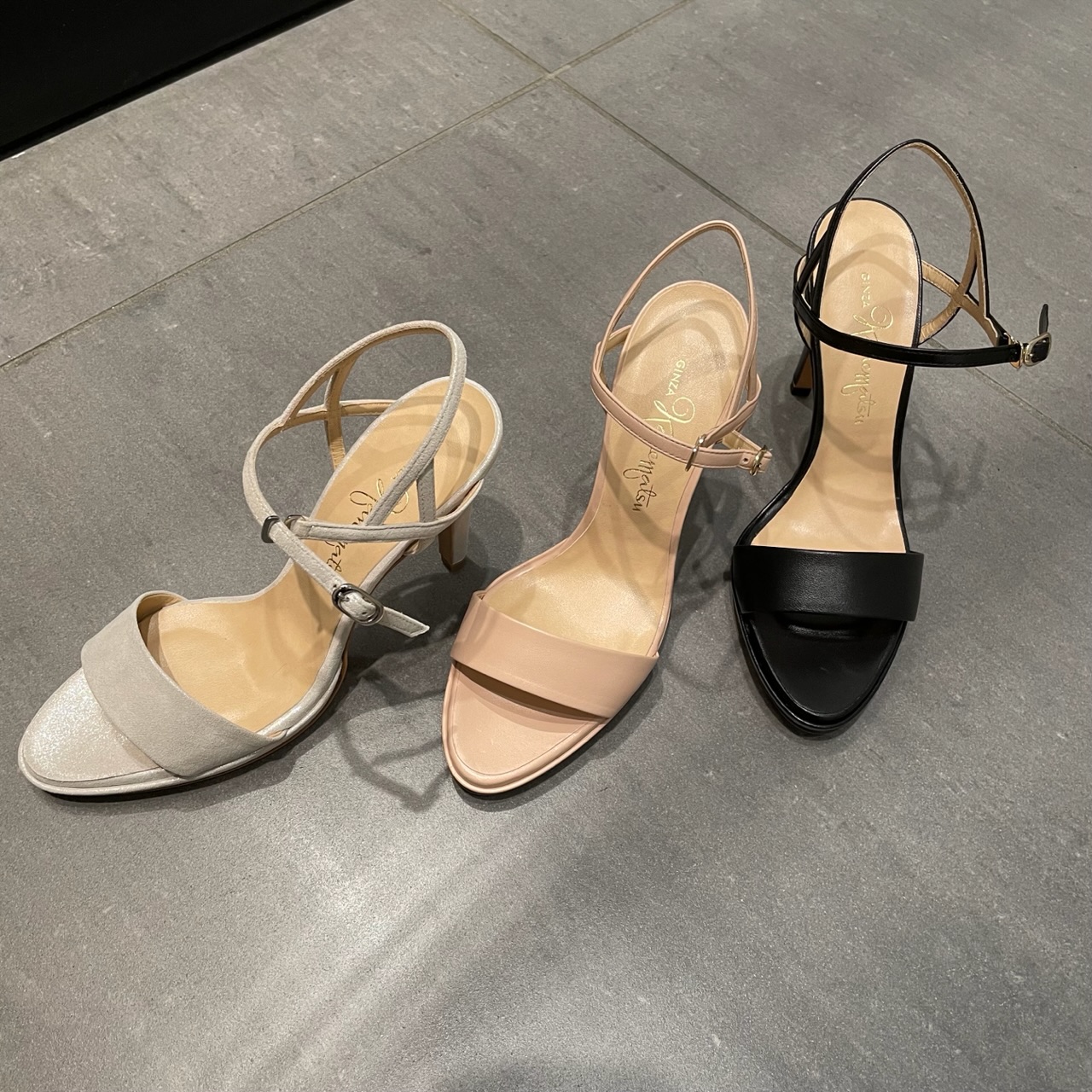 美シルエット✨アンクルストラップサンダル | 銀座かねまつ | 大丸東京店公式 SHOP BLOG