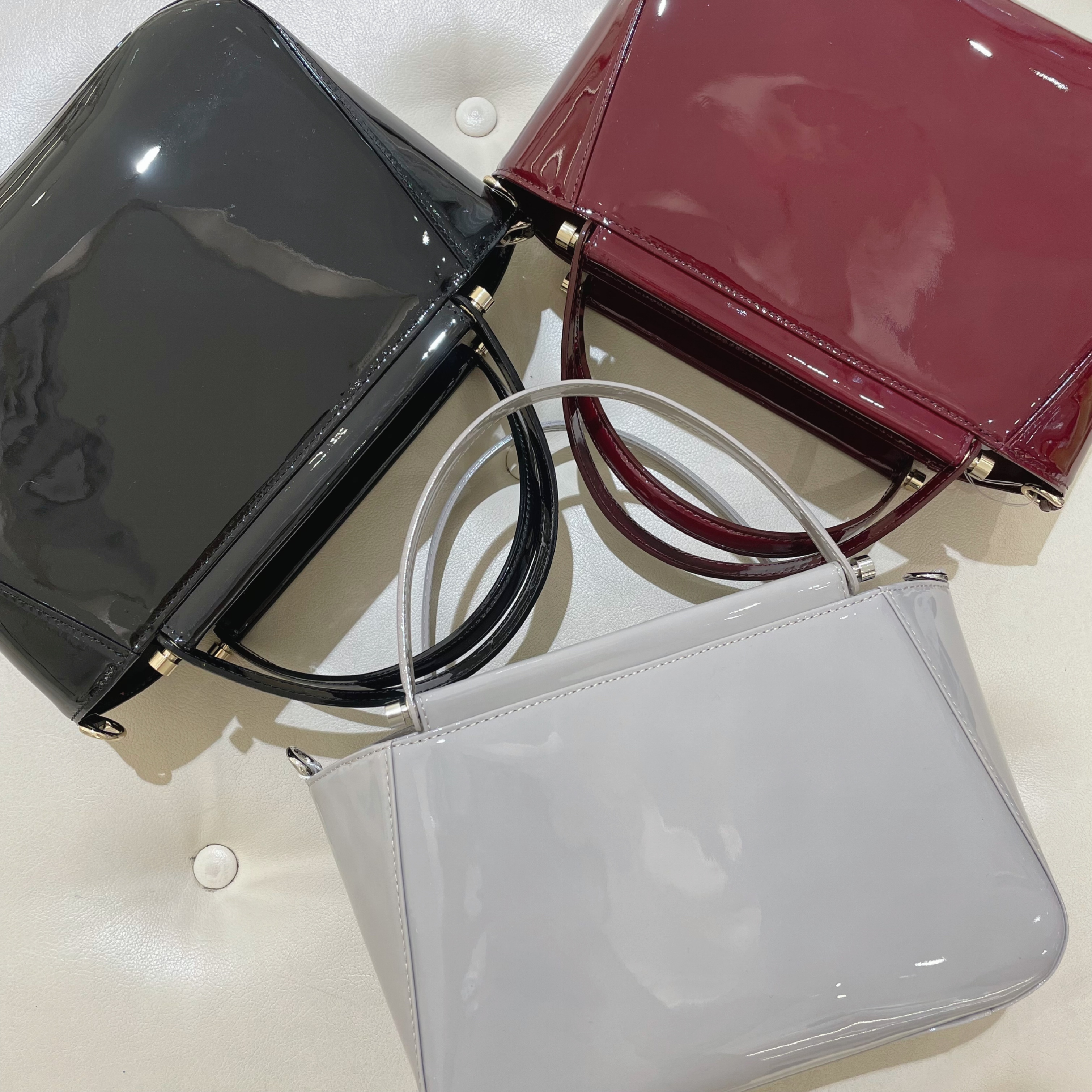 良品 ESCADA ハンドバッグ Z1 クロコダイル 型押し ワインレッド - メルカリ