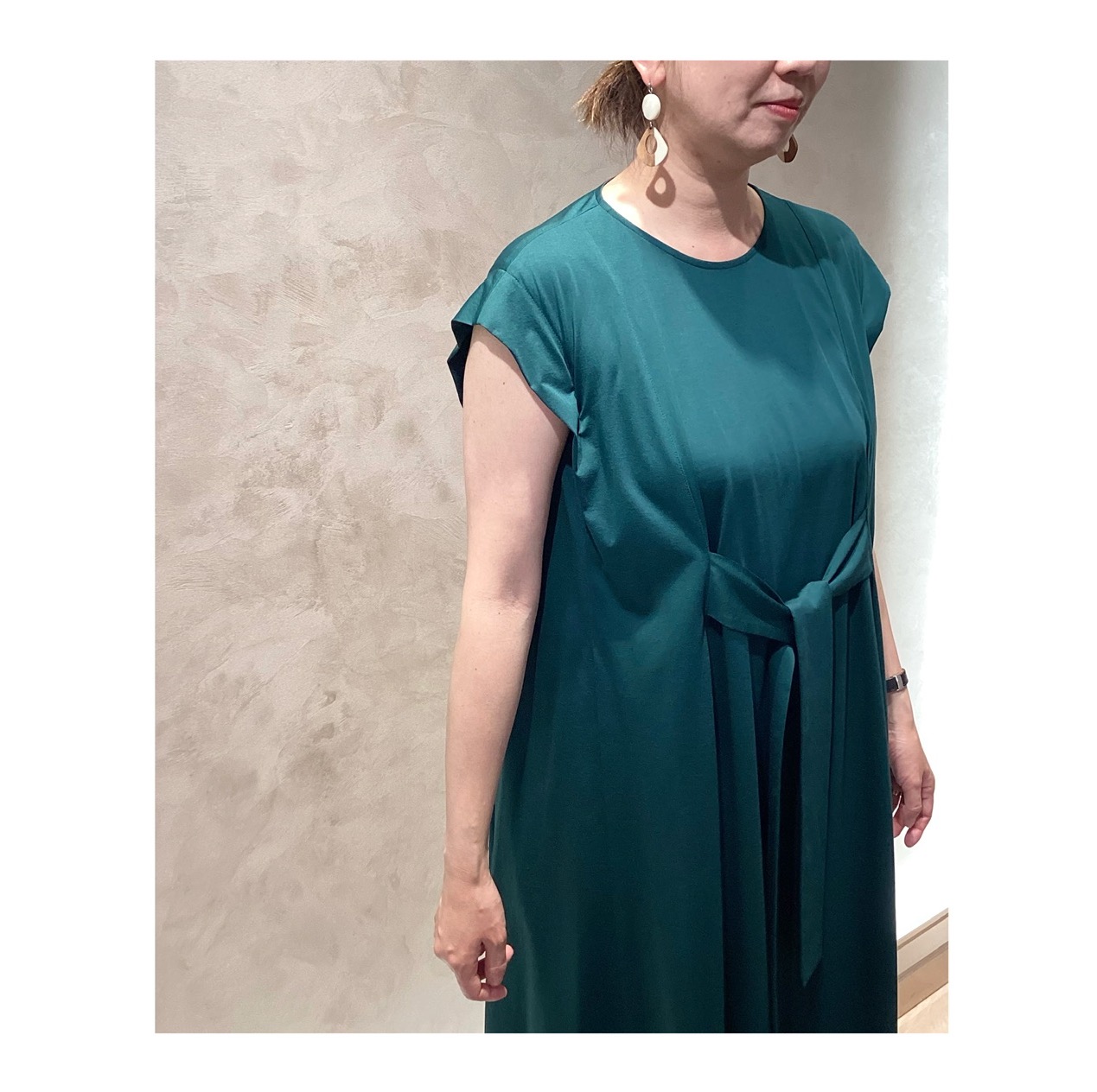 ダークグリーンワンピース | レリアン | 大丸東京店公式 SHOP BLOG