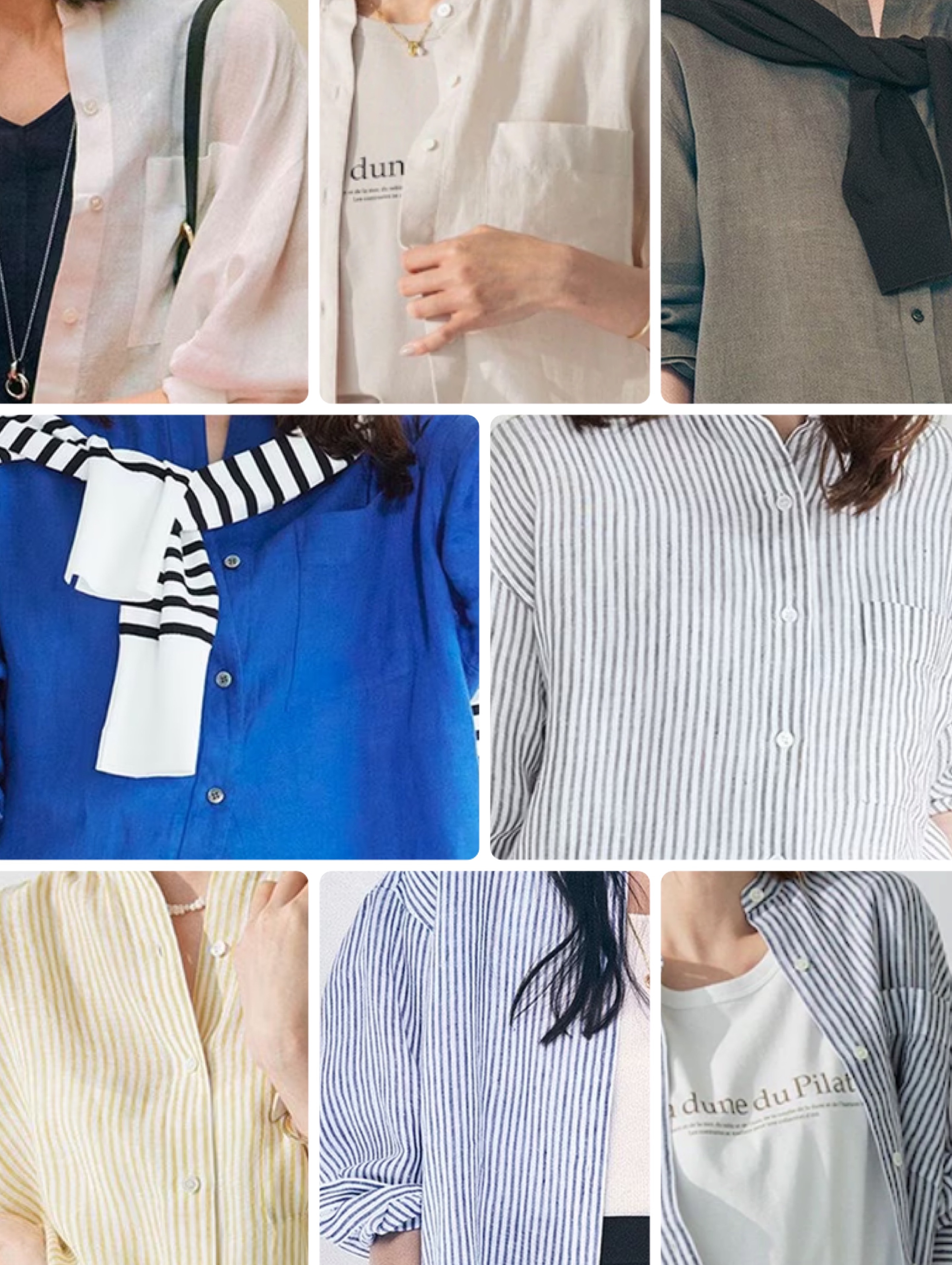 23区 - 23区×LIBECO ストライプシャツ リネンシャツ 麻 38 オン